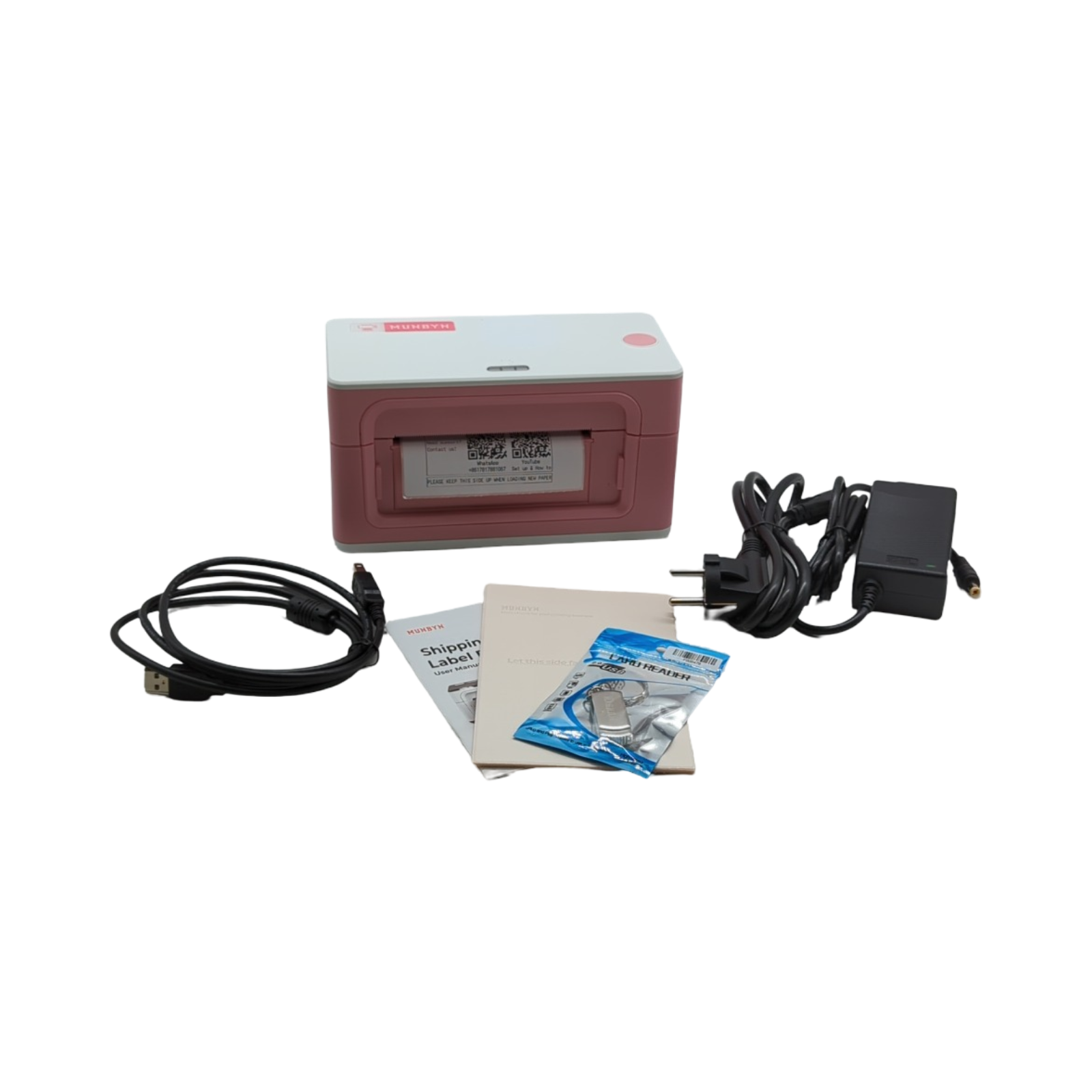 MUNBYN 2025 Etikettendrucker Thermodrucker Bluetooth USB 4x6 Zoll 150mm/s