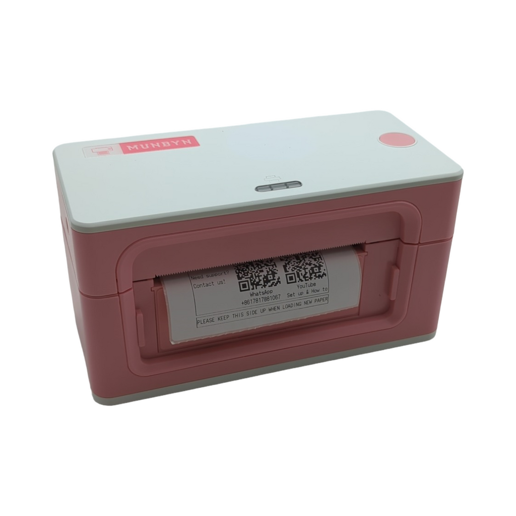 MUNBYN 2025 Etikettendrucker Thermodrucker Bluetooth USB 4x6 Zoll 150mm/s