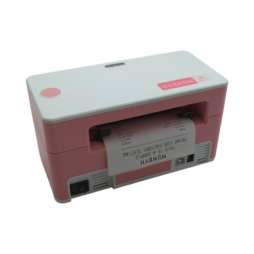 MUNBYN 2025 Etikettendrucker Thermodrucker Bluetooth USB 4x6 Zoll 150mm/s