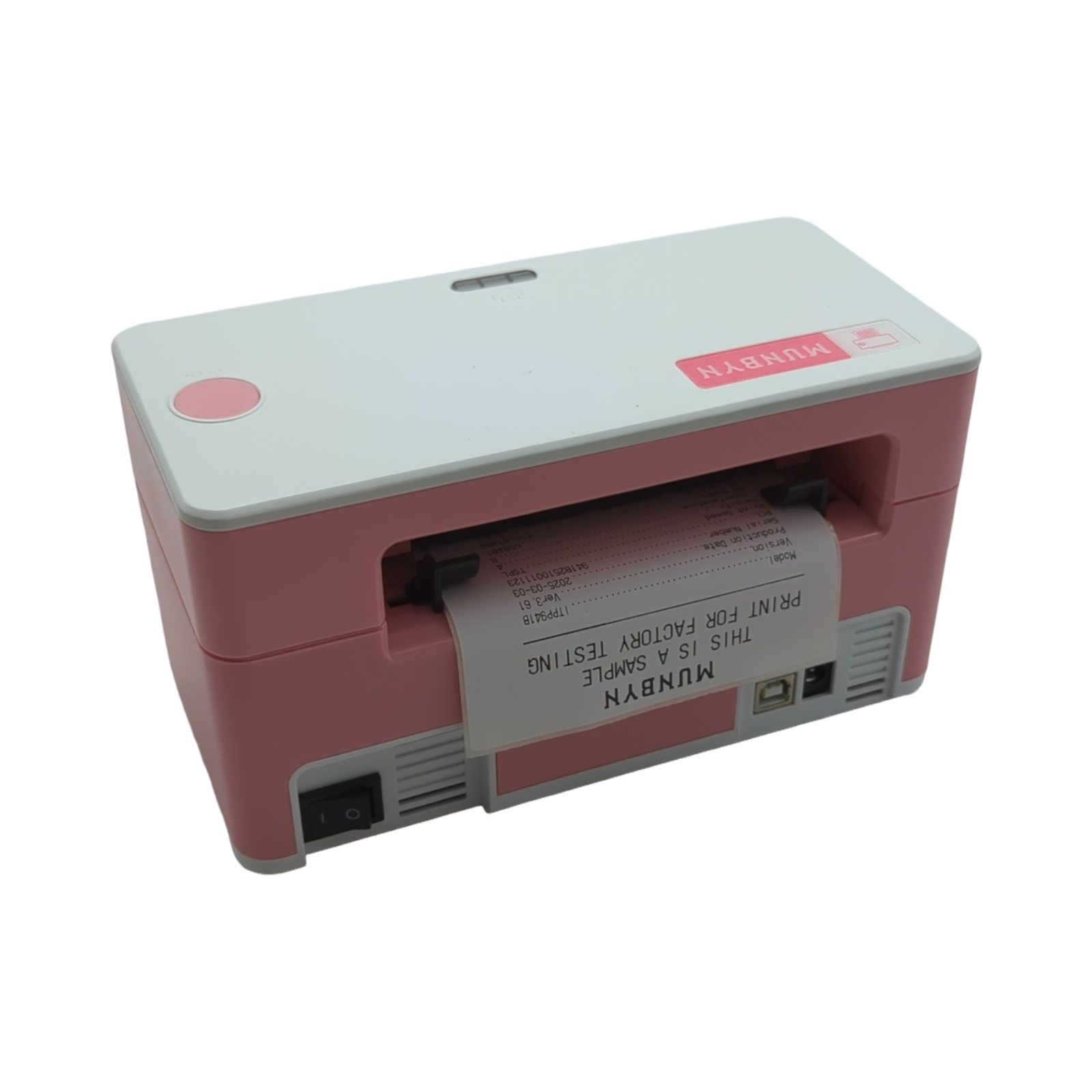 MUNBYN 2025 Etikettendrucker Thermodrucker Bluetooth USB 4x6 Zoll 150mm/s