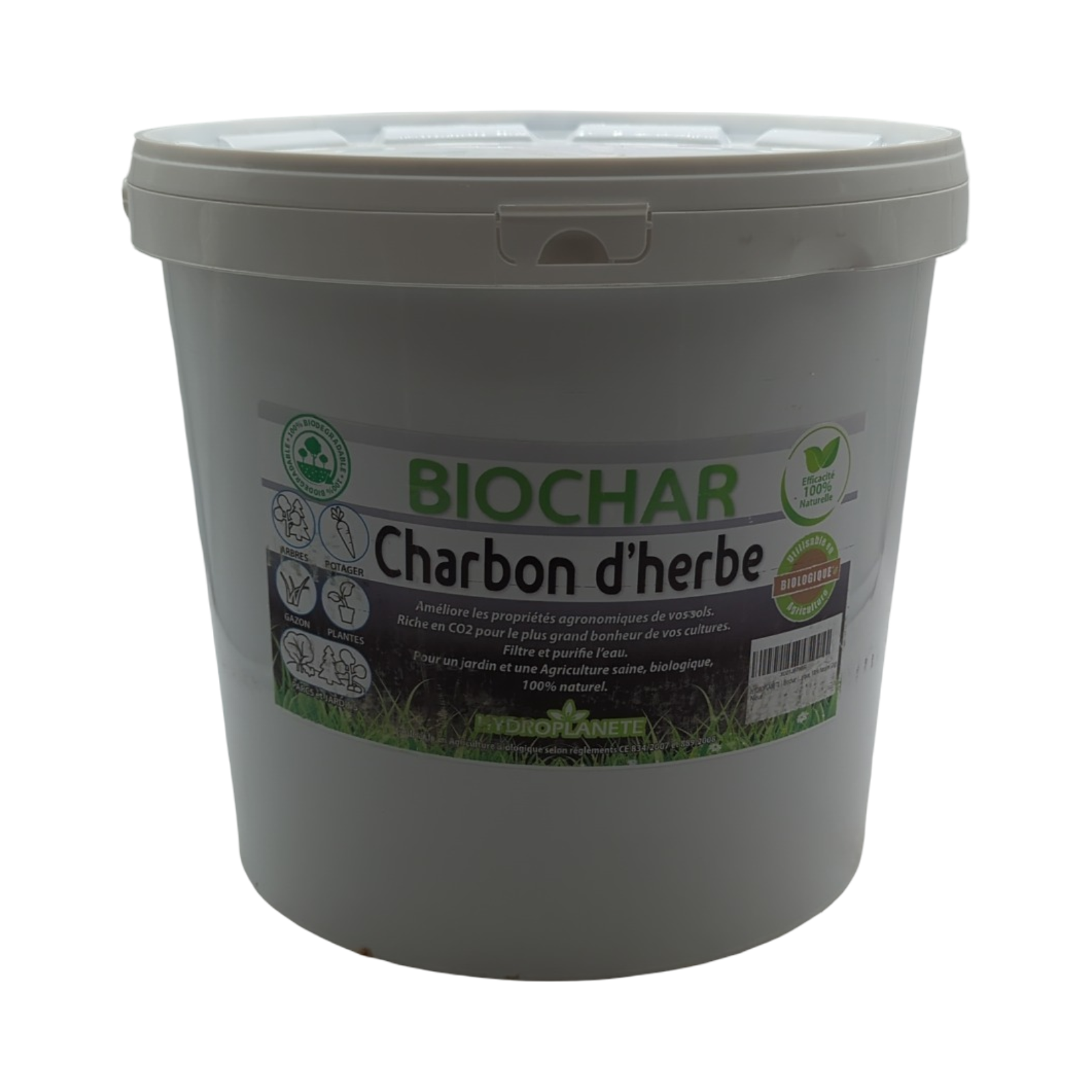 Biochar Garten Carbone Vegetale Pflanzkohle 2 kg