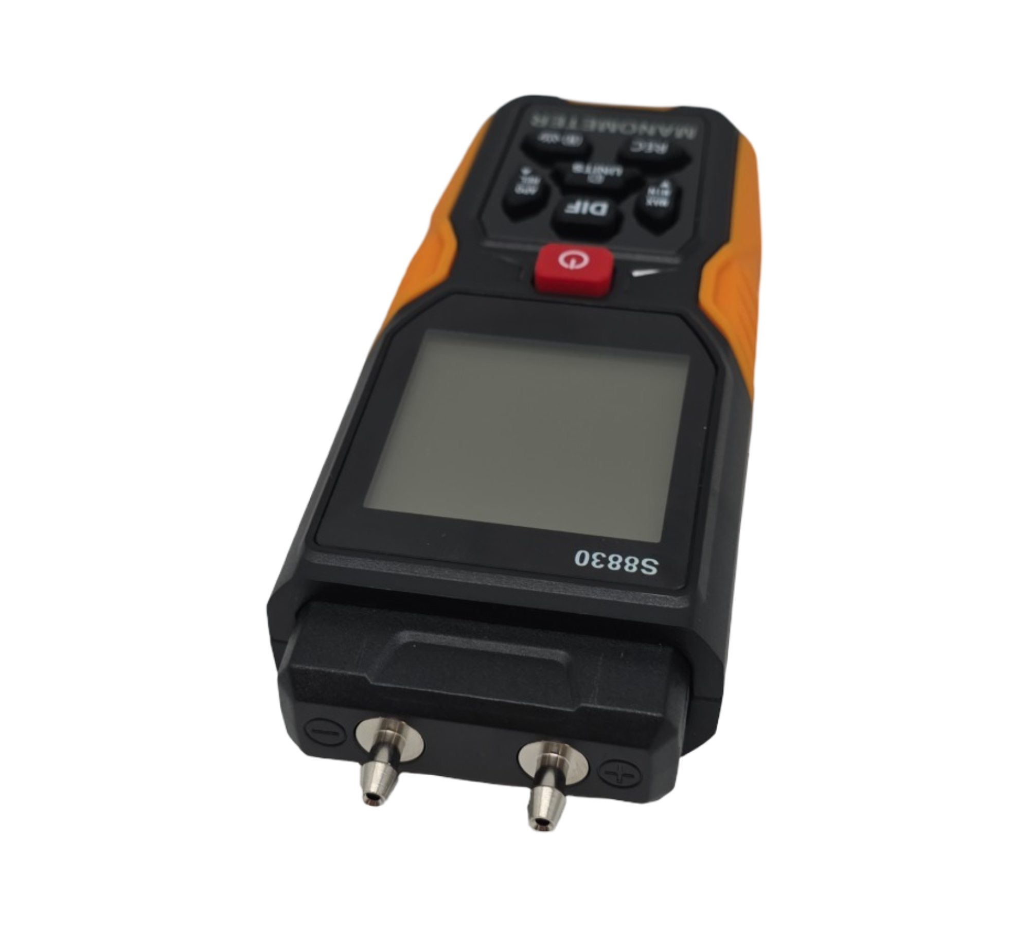 Digital Differenzdruckmessgerät Manometer ±36.80KPa 0.1 Auflösung 12 Einheiten Dual Port für HVAC Gasdruckprüfung