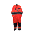 Portwest TX55 Overall Herren Hi-Vis Reflektierend Sicherheitsklasse 3 Orange/Navy Größe M
