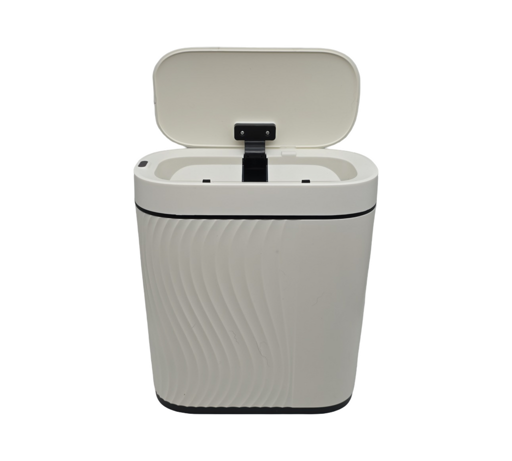 ELPHECO Sensor Mülleimer 7,5L Soft-Close Deckel IPX5 wasserdicht Kunststoff Badezimmer
