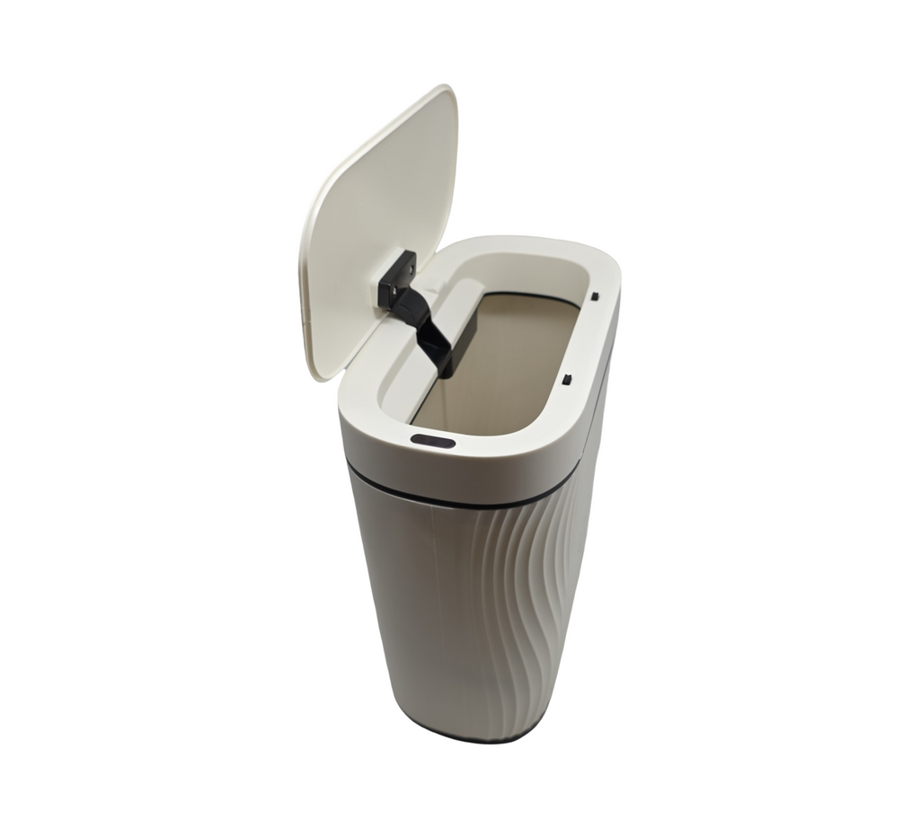ELPHECO Sensor Mülleimer 7,5L Soft-Close Deckel IPX5 wasserdicht Kunststoff Badezimmer