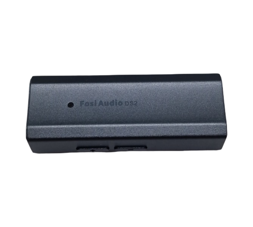 Fosi Audio DS2 Kopfhörerverstärker DAC Dongle USB C auf AUX 3,5 mm 4,4 mm Dual-Ausgang tragbar DSD256