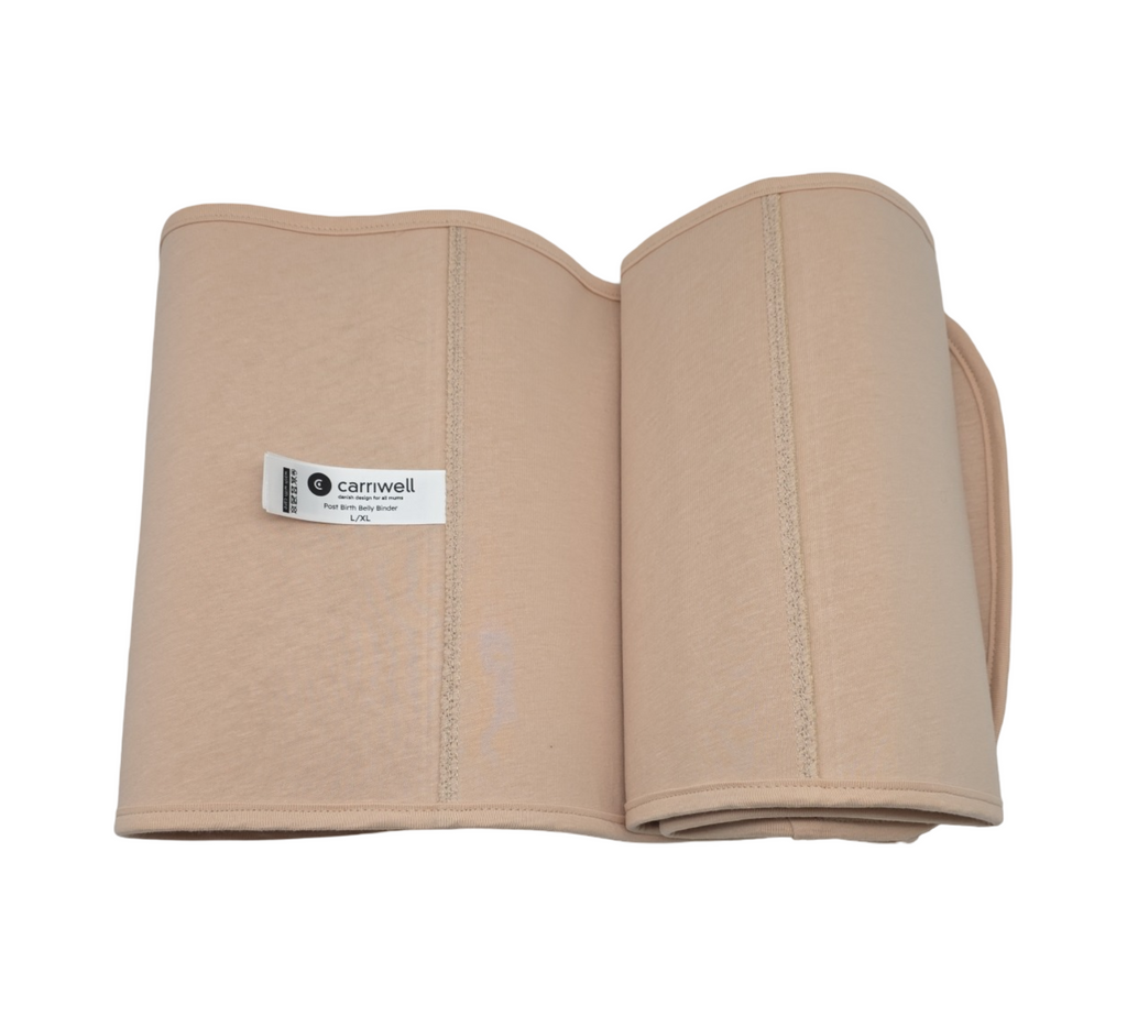 Carriwell Bauchbinder Bio-Baumwolle Stützgürtel für Damen nach Geburt L/XL