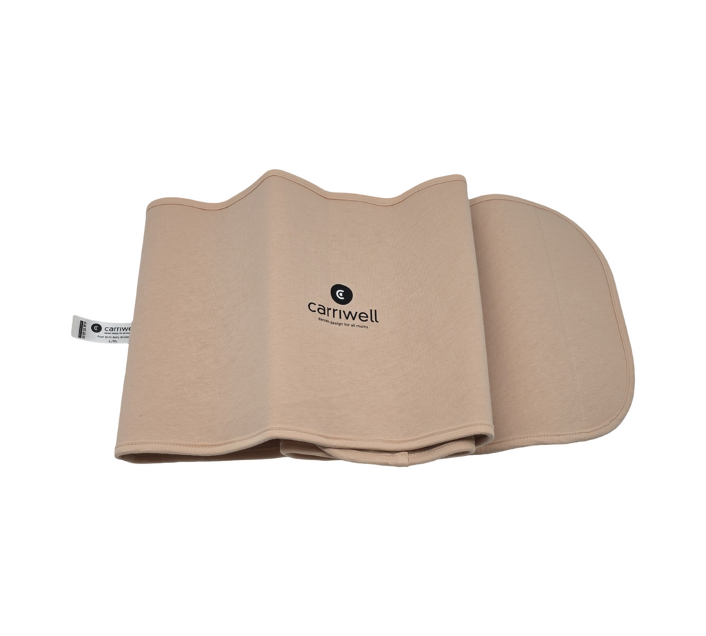 Carriwell Bauchbinder Bio-Baumwolle Stützgürtel für Damen nach Geburt L/XL