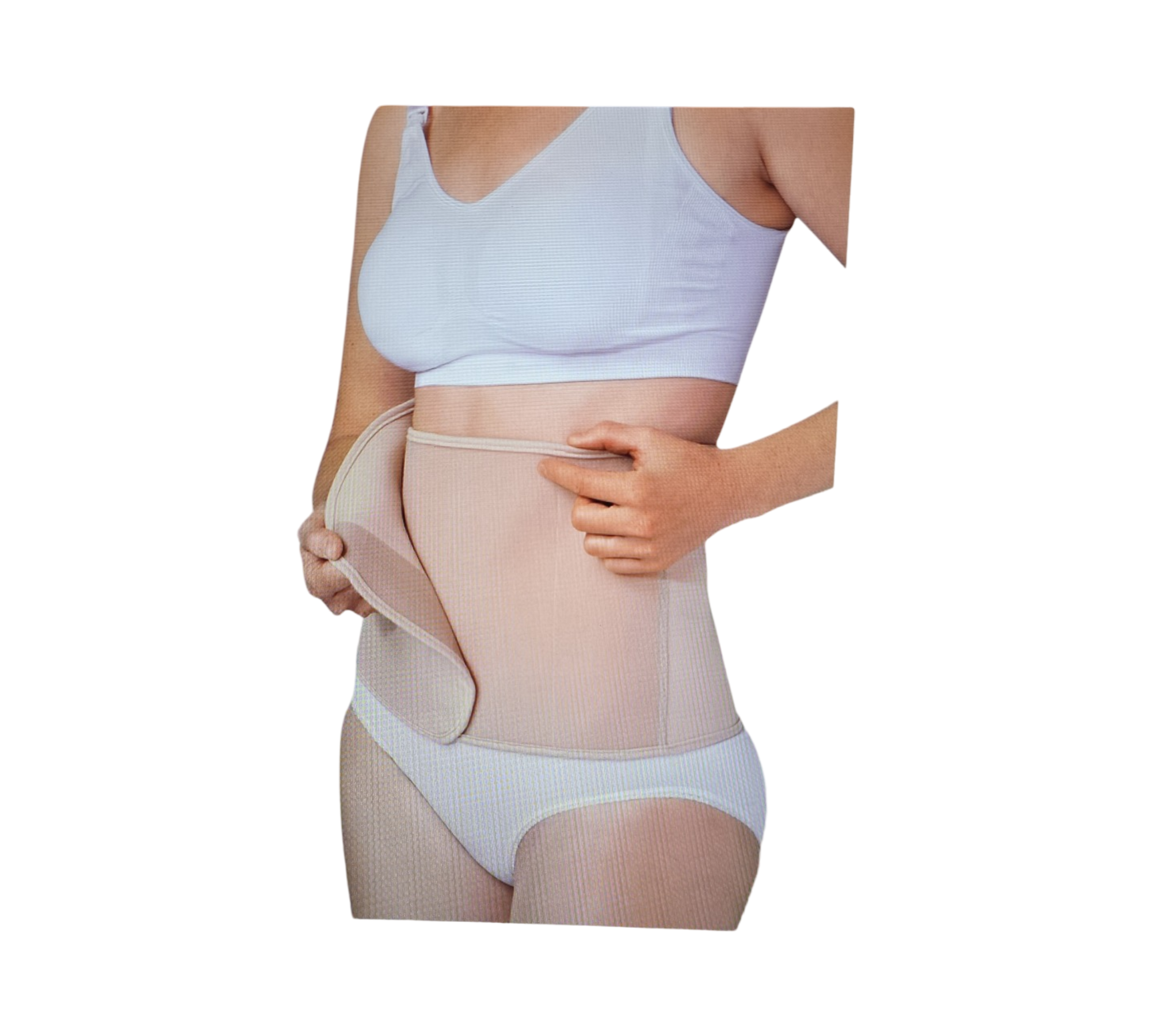 Carriwell Bauchbinder Bio-Baumwolle Stützgürtel für Damen nach Geburt L/XL