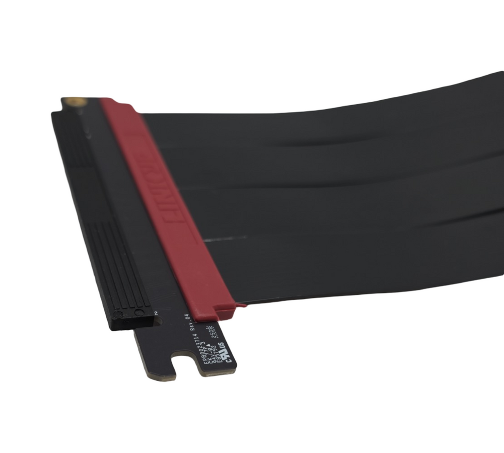 LINKUP AVA5 PCIe 5.0 Riser-Kabel x16 128GB/s linkswinkel RTX5090 RX9070 GPU kompatibel mit PCIe 4.0 WRX80 WRX90E