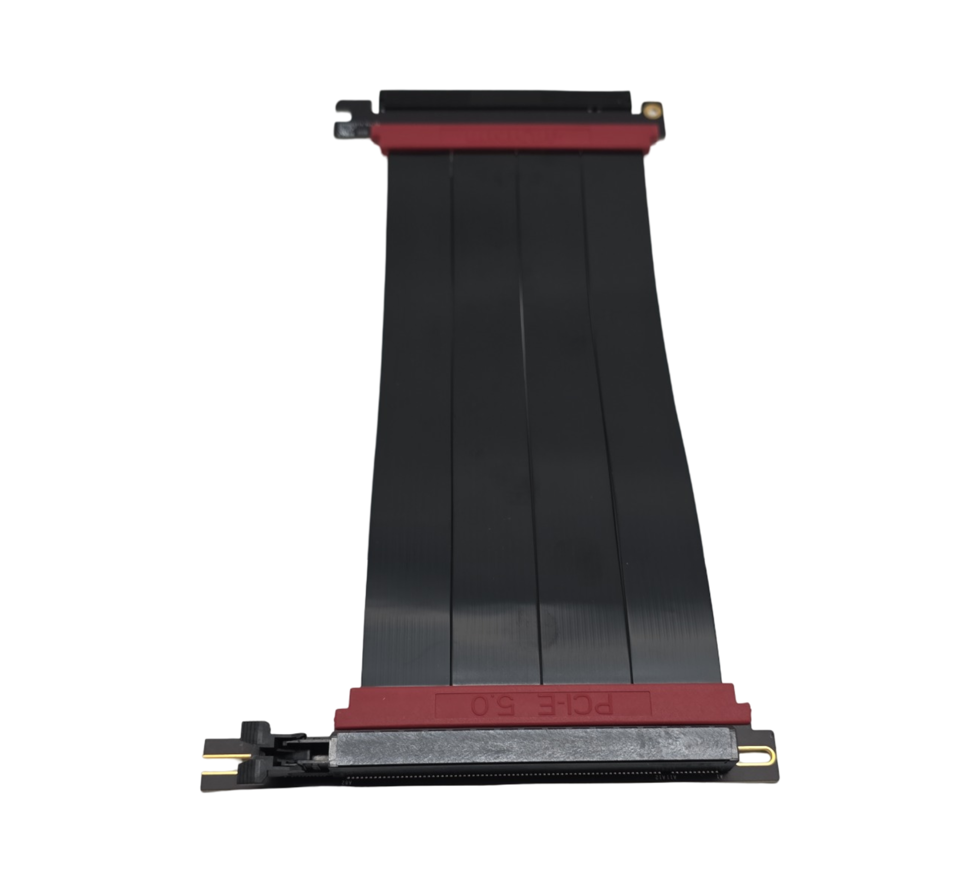 LINKUP AVA5 PCIe 5.0 Riser-Kabel x16 128GB/s linkswinkel RTX5090 RX9070 GPU kompatibel mit PCIe 4.0 WRX80 WRX90E