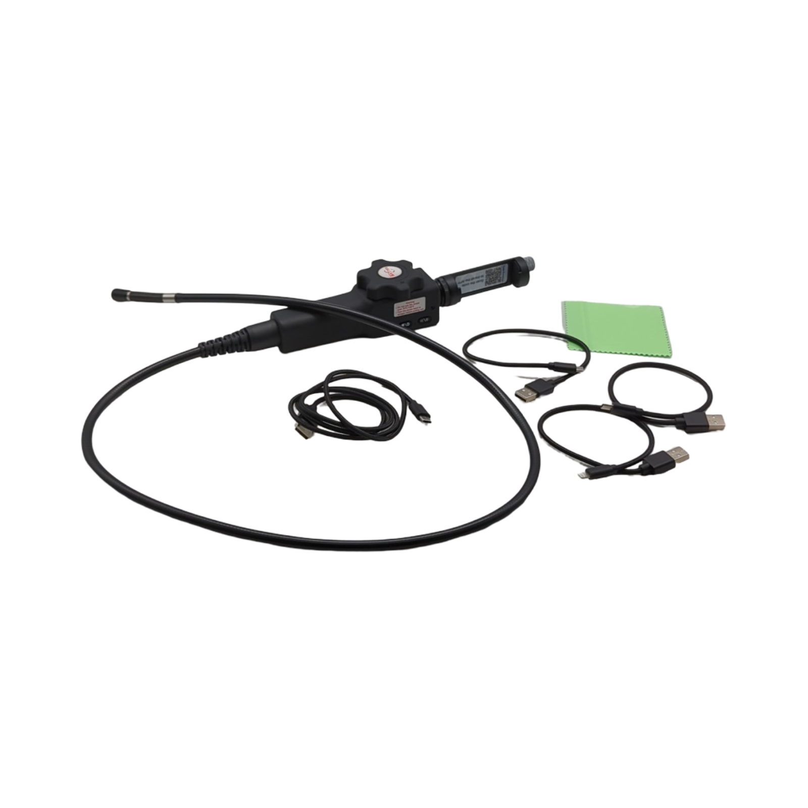 Ralcam Endoskopkamera 8.5mm HD1080P Inspektionskamera mit Licht 6 LED flexibel 1m