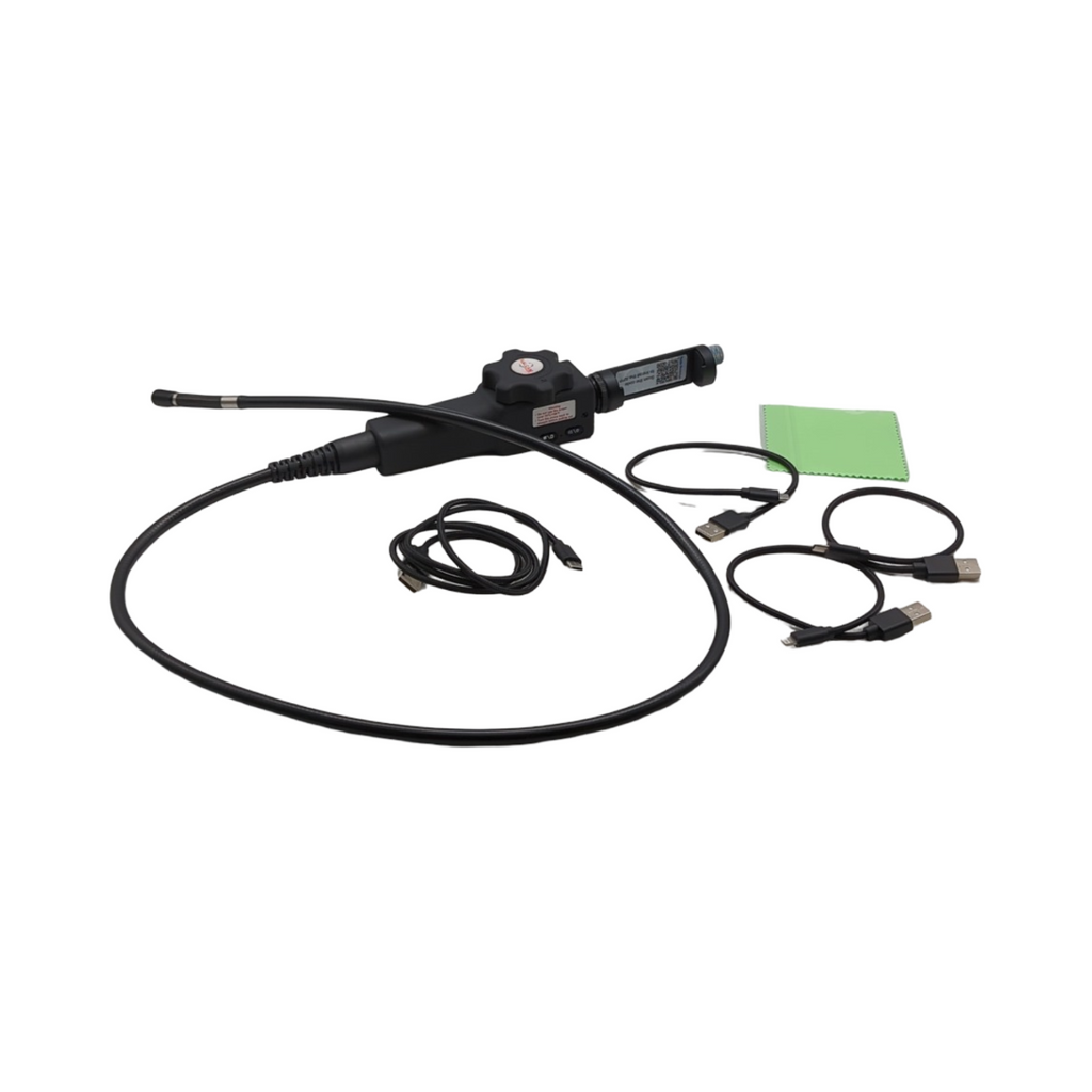 Ralcam Endoskopkamera 8.5mm HD1080P Inspektionskamera mit Licht 6 LED flexibel 1m