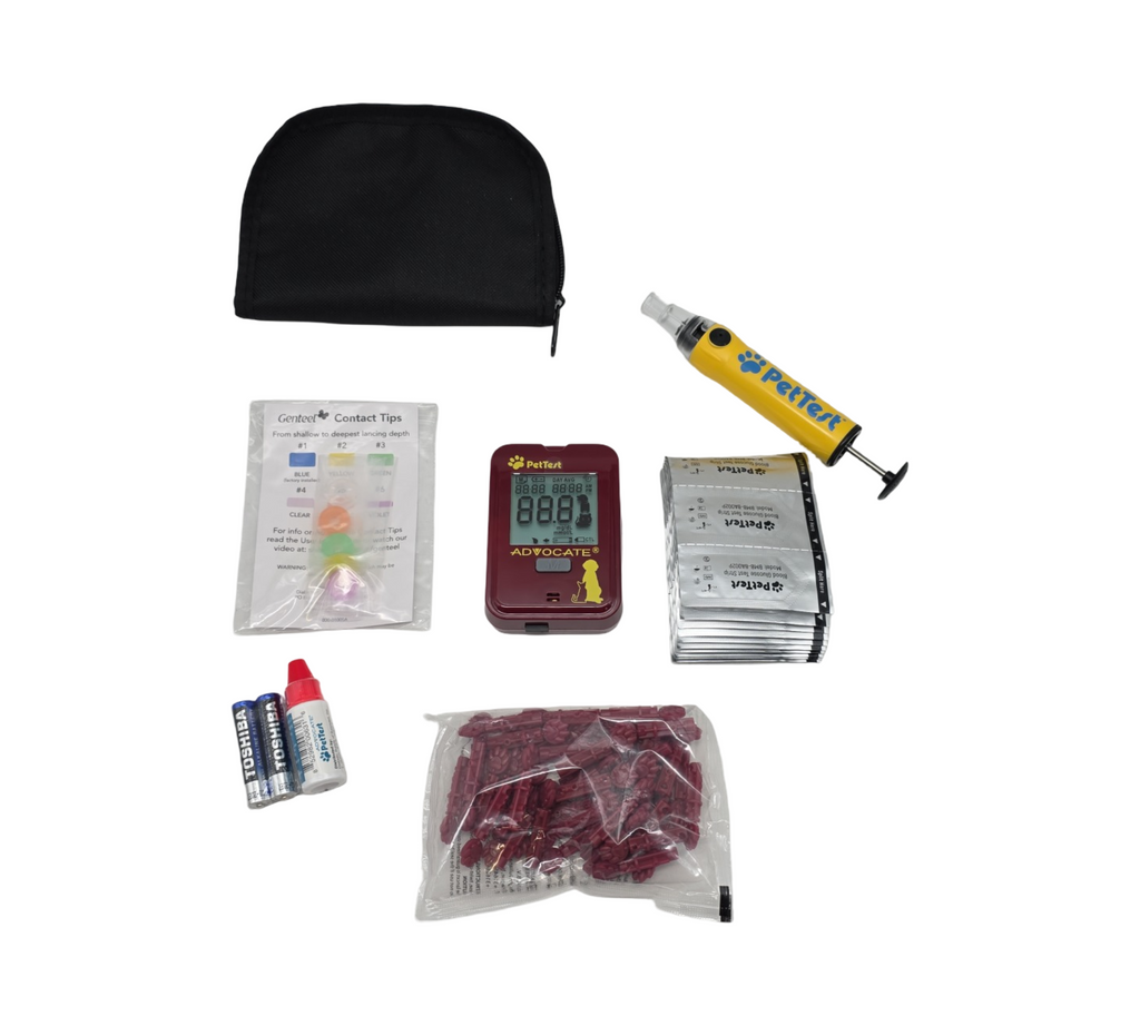 PetTest Glucose Monitoring System Hunde Katzen schmerzfrei