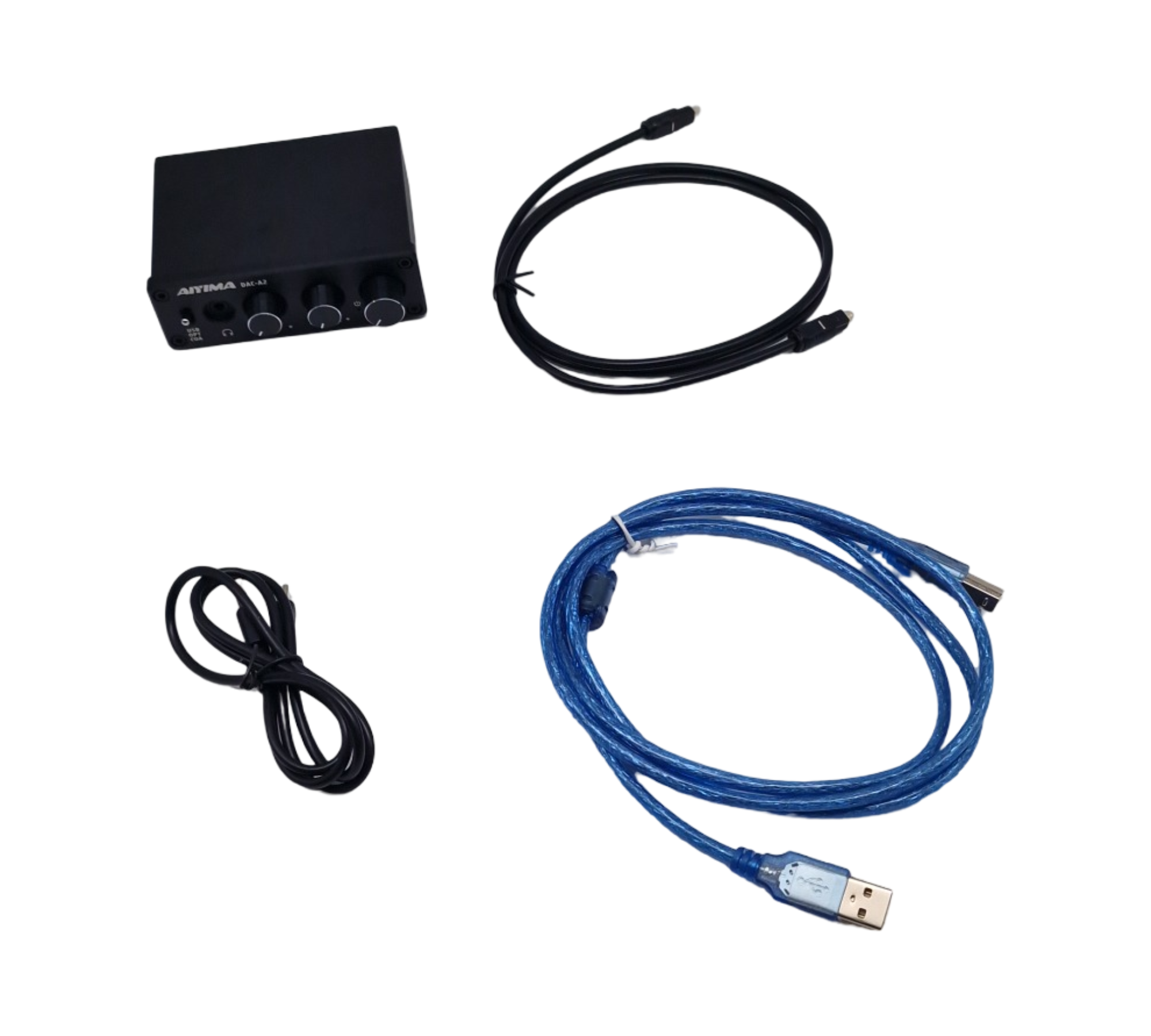 AIYIMA DAC-A2 Audio DAC USB Mini Verstärker für Kopfhörer Desktop Coaxial Optisch RCA Ausgang