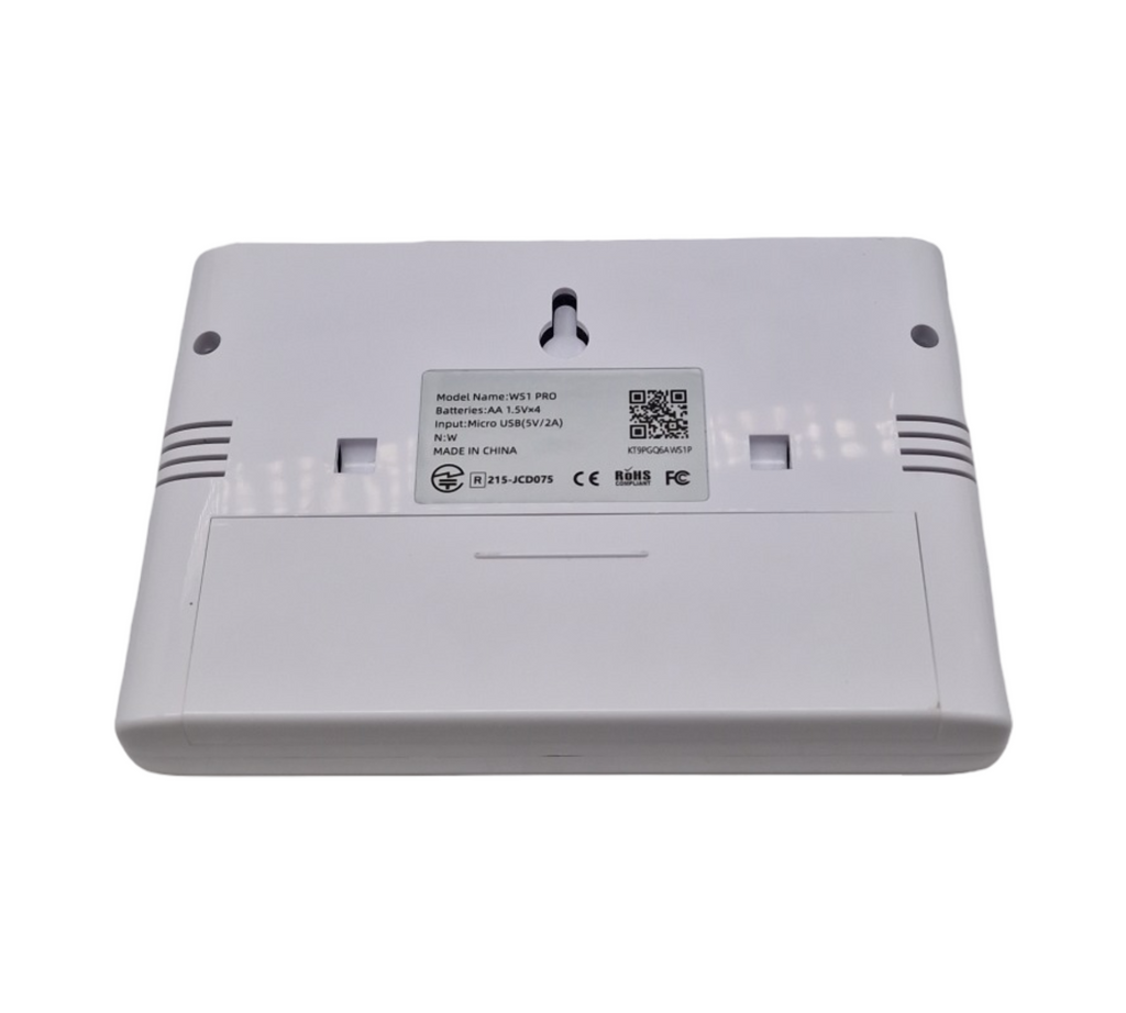 UbiBot WS1 Pro Temperatur- und Feuchtigkeitssensor drahtlos ferngesteuert kompatibel mit IFTTT Alexa