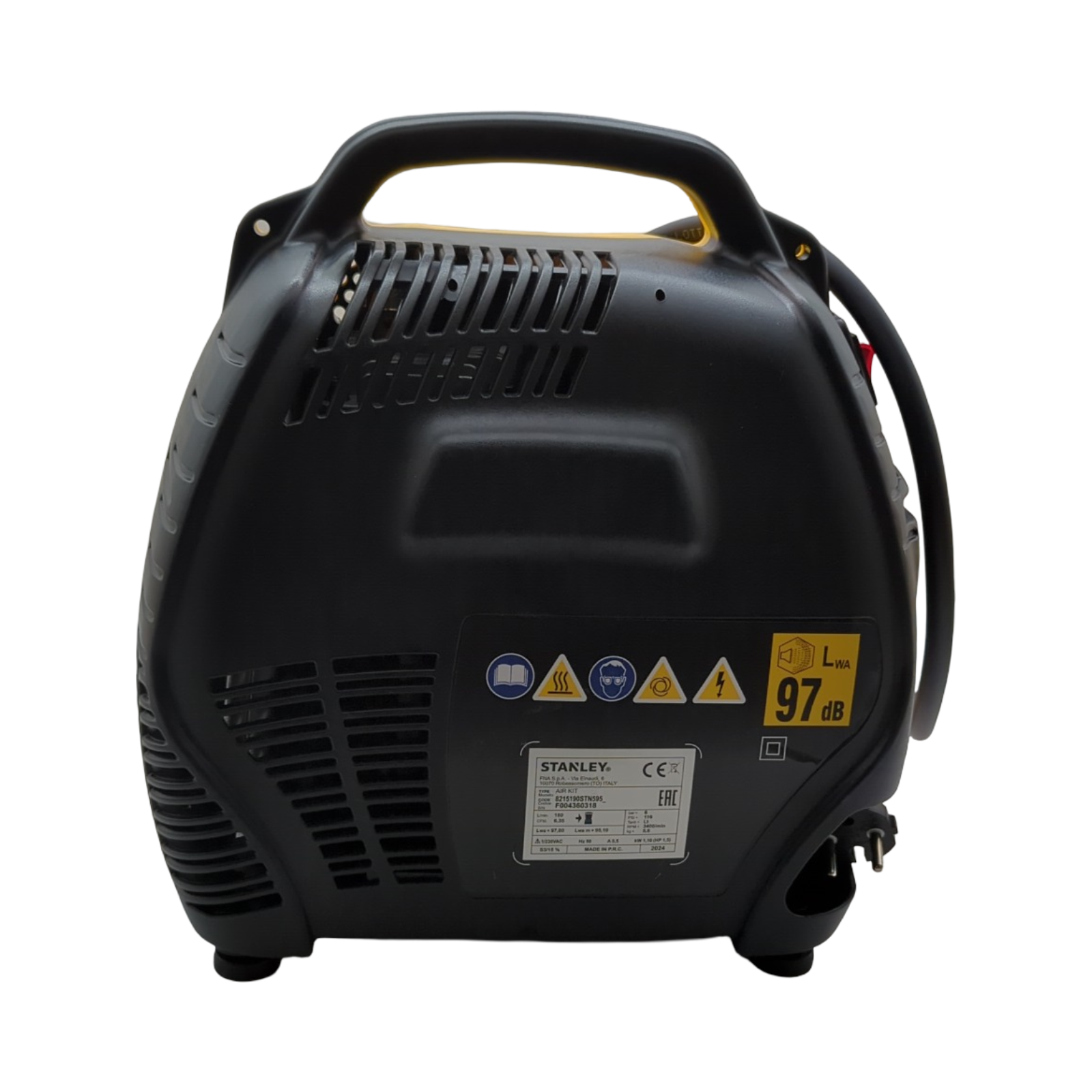Stanley Airkit Kompressor ölfrei 8bar 180l/min 1100W 230V
