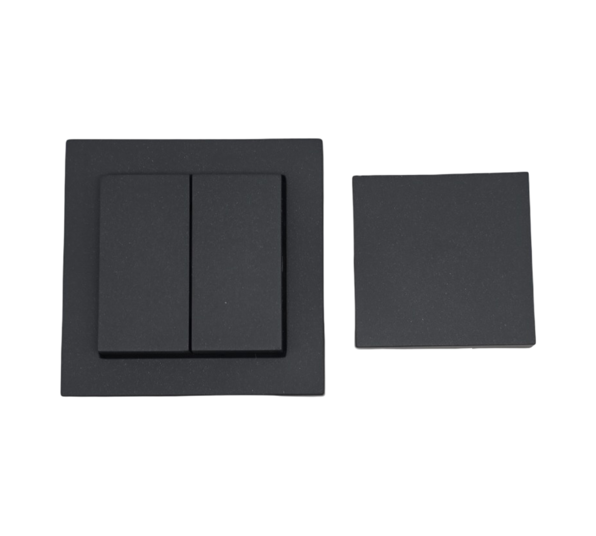 Senic GIRA Friends of Hue Smart Switch kabelloser Lichtschalter Dimmer IP44 Kunststoff kompatibel Philips Hue Tado 10x10x20cm