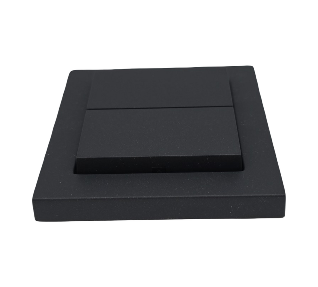 Senic GIRA Friends of Hue Smart Switch kabelloser Lichtschalter Dimmer IP44 Kunststoff kompatibel Philips Hue Tado 10x10x20cm