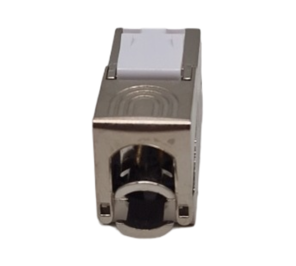 FGB RJ45 Keystone Modul 10Gbps Kupplung CAT 6A geschirmt werkzeugfreie Montage 25 Stück
