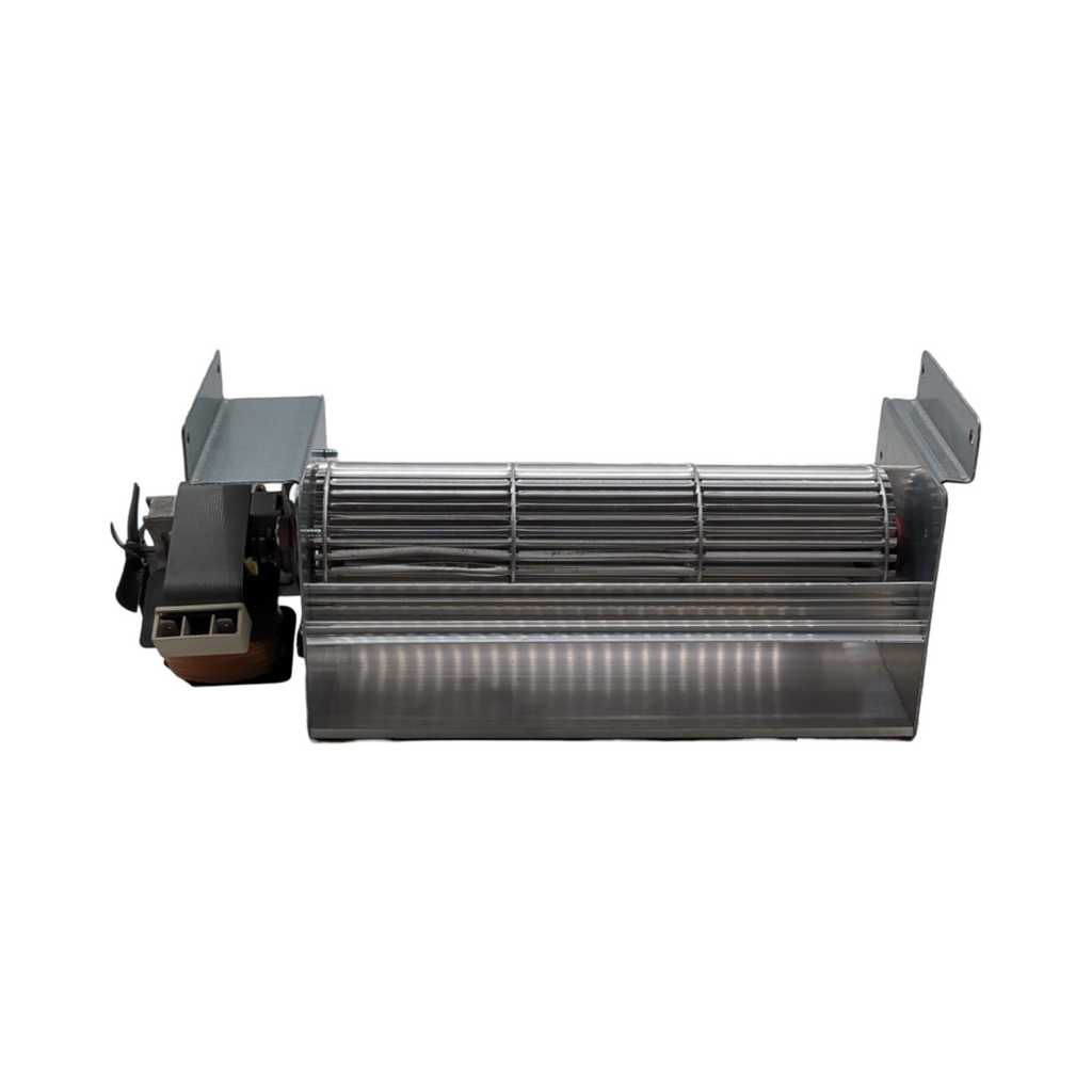 AzFire TGO 80/1 Ventilator für Pelletöfen 80 mm Ventildurchmesser 270 mm Lüfterlänge 383 mm Gesamtlänge