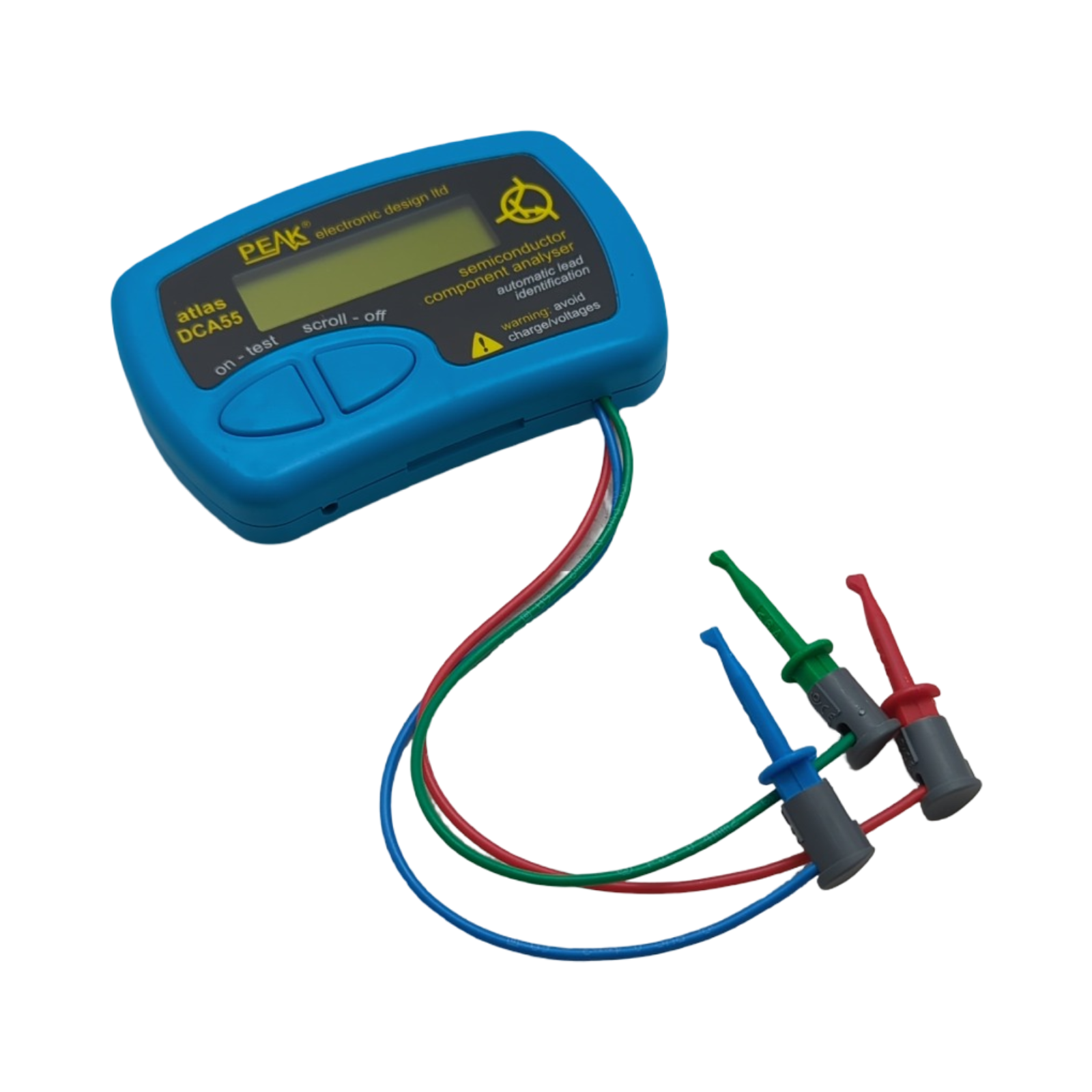 VELLEMAN DCA55 Halbleiter-Analyzer schwarz blau