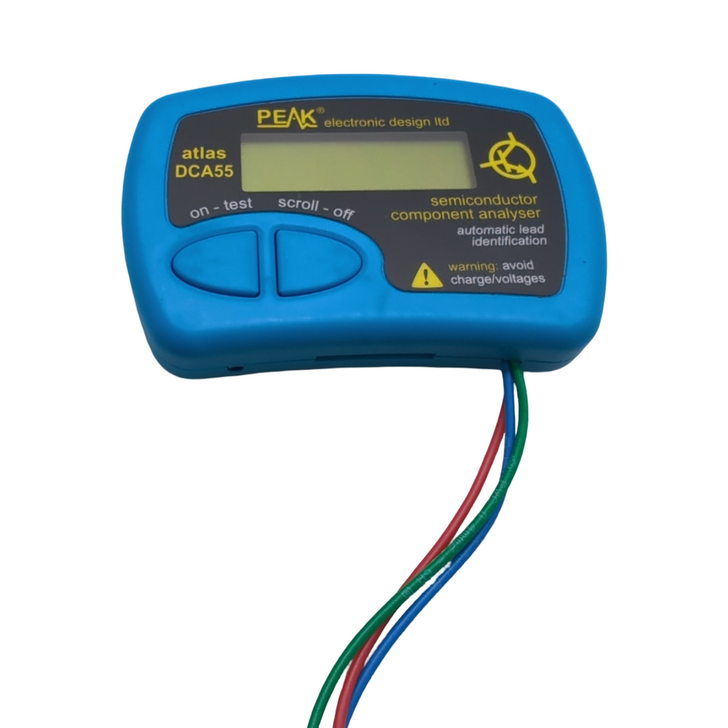 VELLEMAN DCA55 Halbleiter-Analyzer schwarz blau
