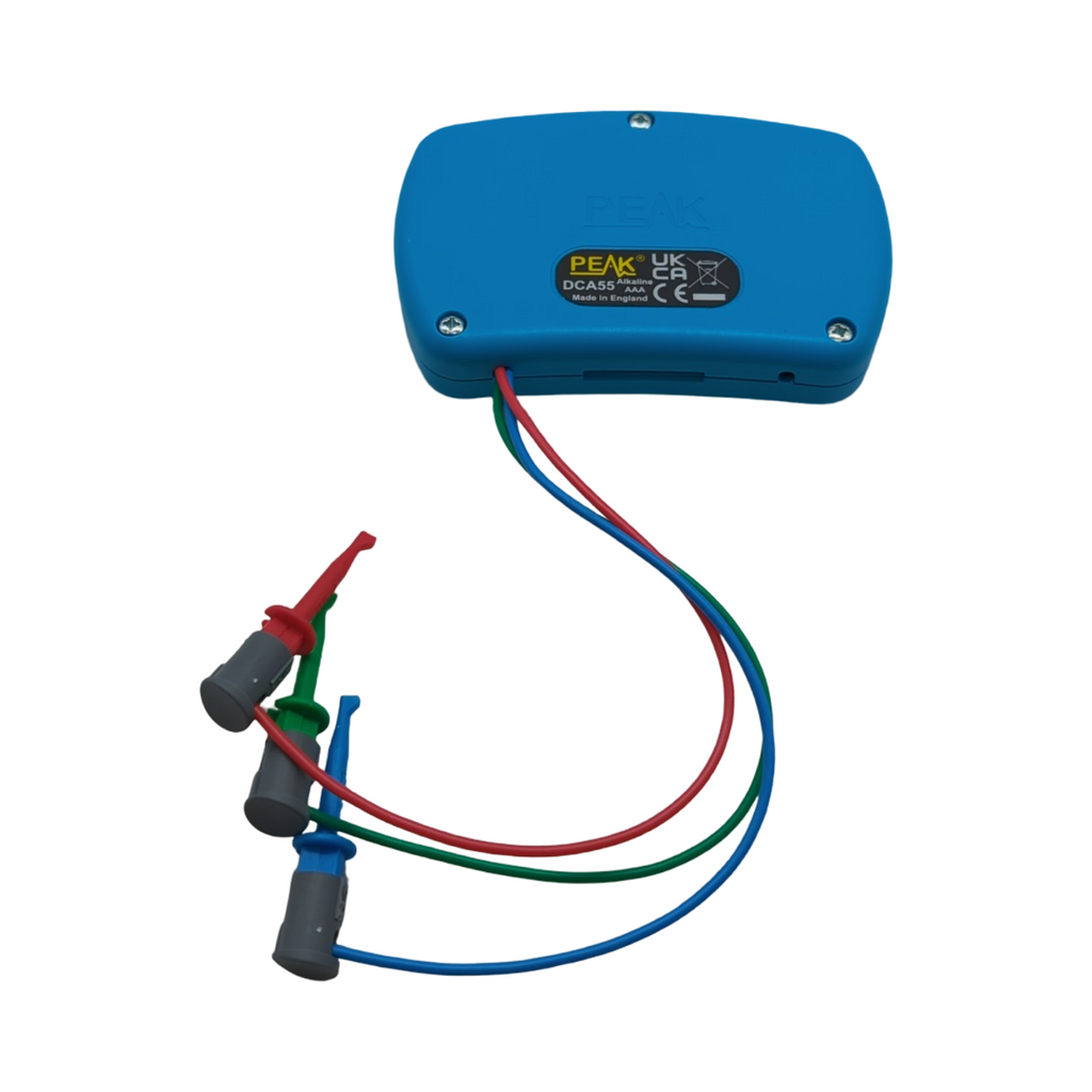 VELLEMAN DCA55 Halbleiter-Analyzer schwarz blau
