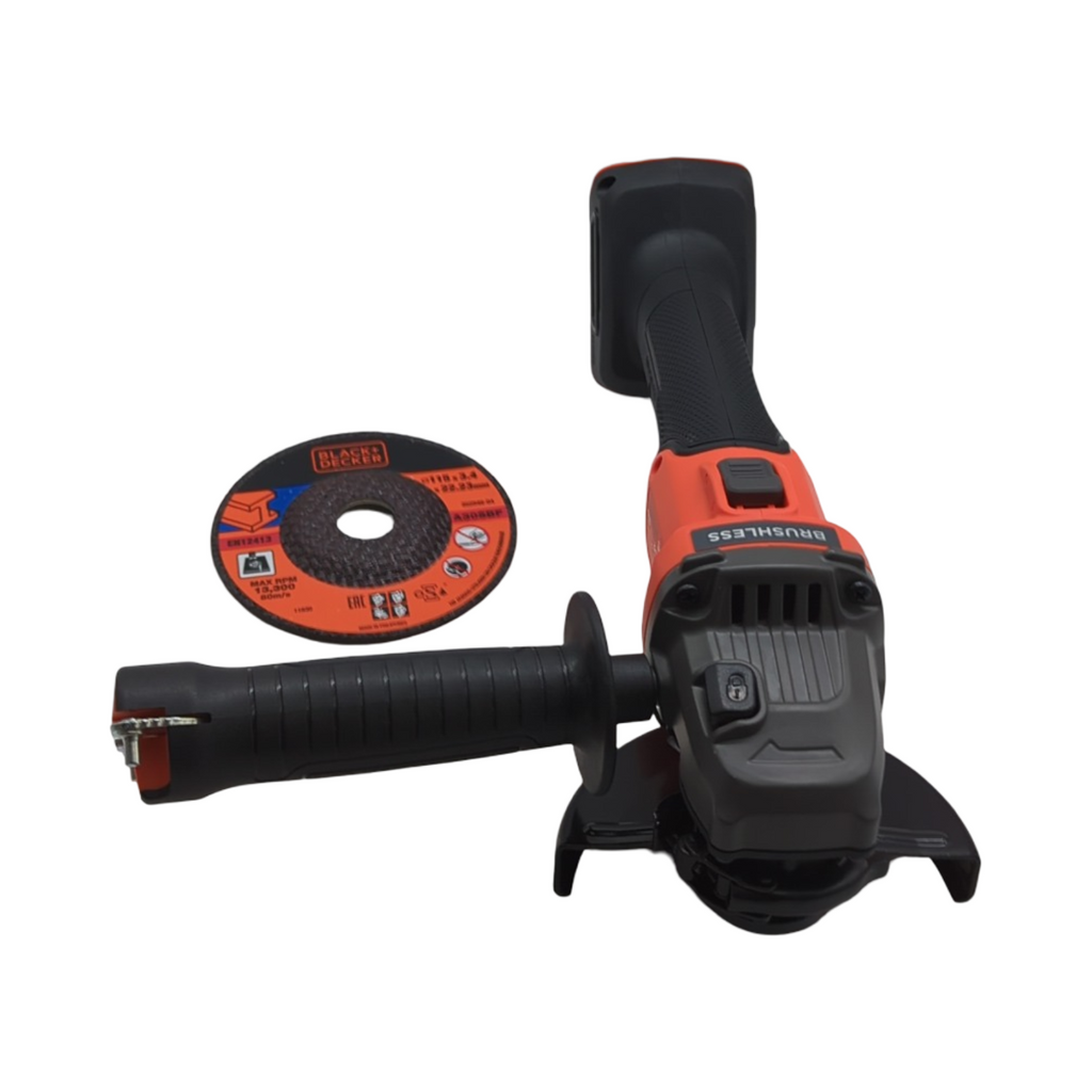 BLACK+DECKER BCG6L8N-XJ Akku-Winkelschleifer 18V 115cm bürstenlos Solo