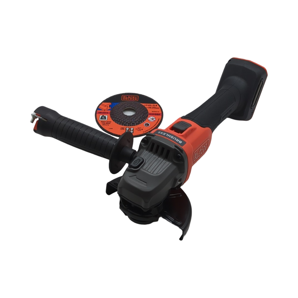 BLACK+DECKER BCG6L8N-XJ Akku-Winkelschleifer 18V 115cm bürstenlos Solo