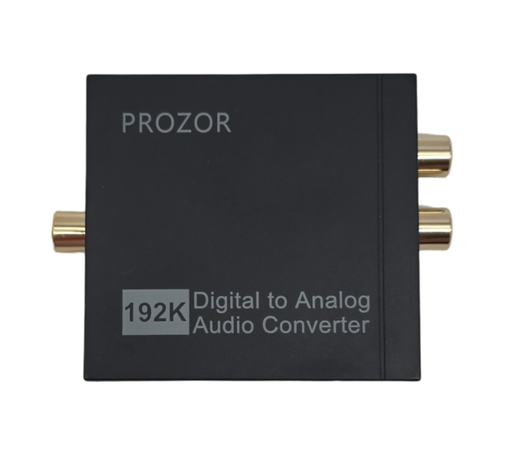 PROZOR DAC Wandler Audio Adapter 192kHz Konverter Optisch auf Cinch Koaxial Toslink RCA 3,5mm für Digital Audio TV