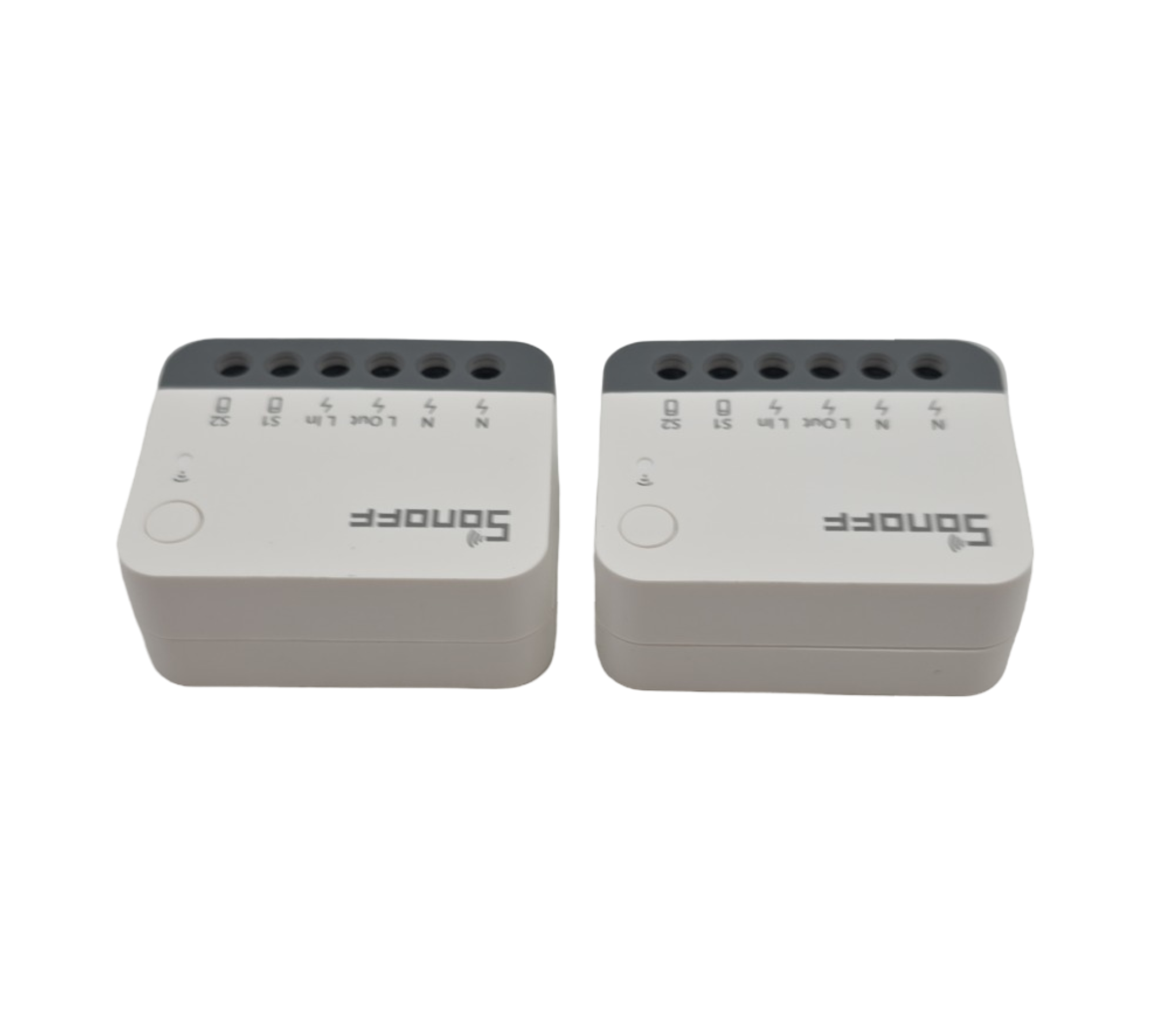 SONOFF ZBMINIR2 Zigbee 3.0 Mini Smart Switch 2er Pack 2-Wege Schalter 10A 2200W Neutralleiter erforderlich kompatibel mit Alexa