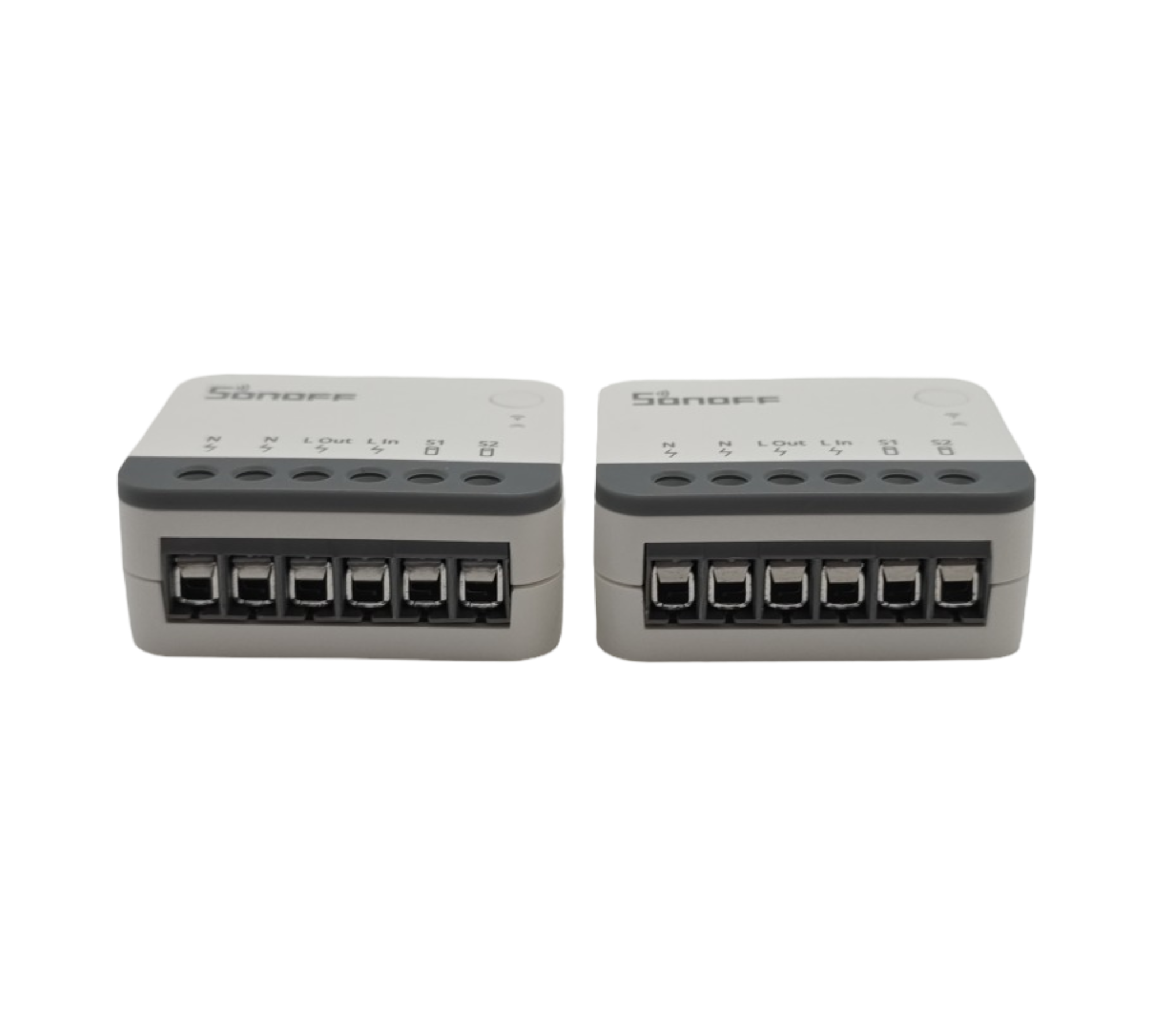 SONOFF ZBMINIR2 Zigbee 3.0 Mini Smart Switch 2er Pack 2-Wege Schalter 10A 2200W Neutralleiter erforderlich kompatibel mit Alexa