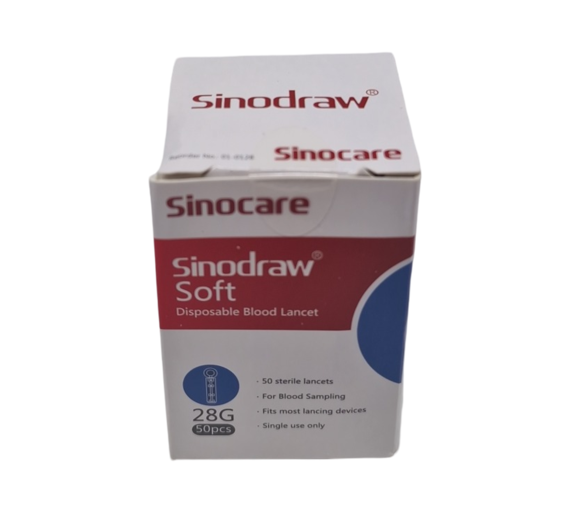 Sinocare Safe AQ Pro I Blutzuckermessgerät mit 50 Teststreifen und 50 Lanzetten für Erwachsene