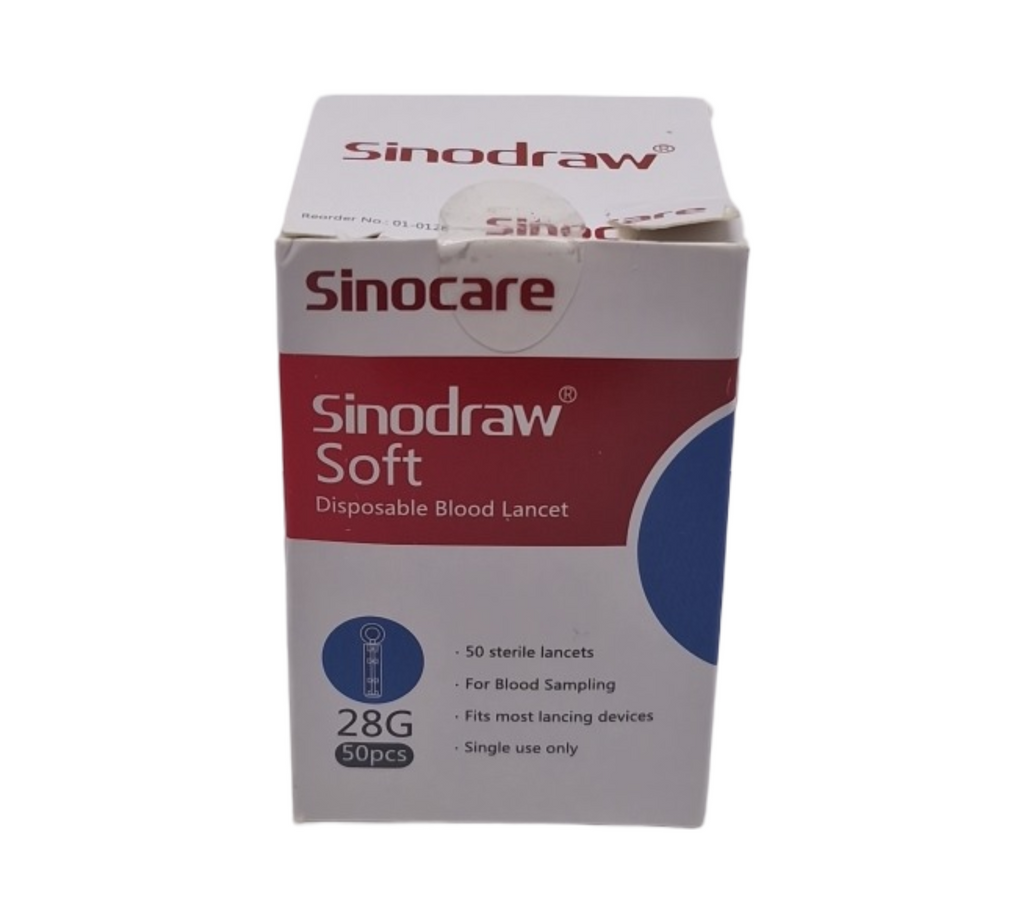 Sinocare Safe AQ Pro I Blutzuckermessgerät mit 50 Teststreifen und 50 Lanzetten für Erwachsene