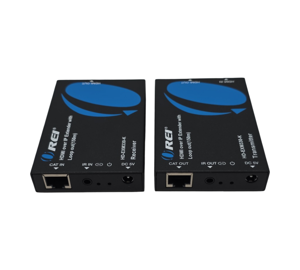 OREI HDMI-Extender CAT5/CAT6 Full HD 1080p Signalverteilung IR Loop Out bis 100m