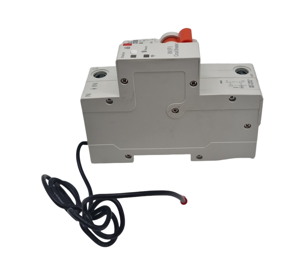 Jadeshay Interruttore Magnetotermico 1P 63A WiFi Schalter mit automatischem Riarmo Fernbedienung Tuya App Timer