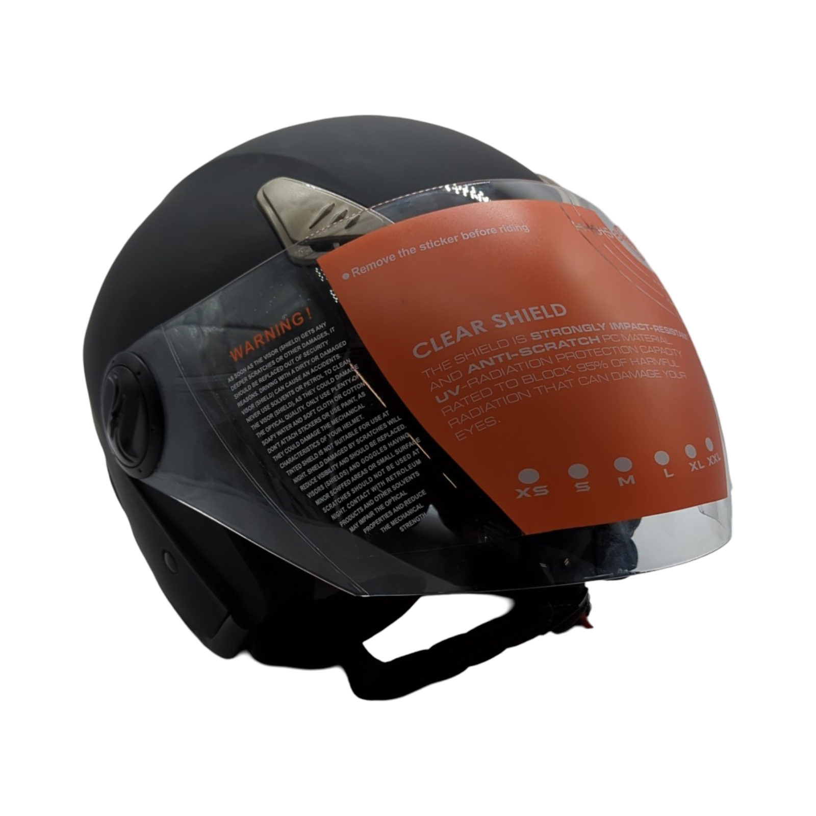 VEVOR Motorradhelm Motocross-Helm 3/4 Gesicht ABS Bluetooth-Kommunikation Wechselglas DOT Größe L