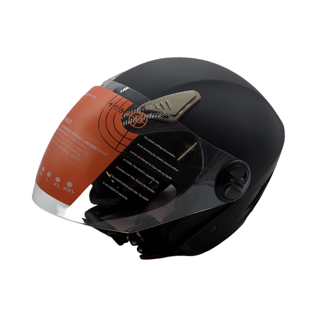 VEVOR Motorradhelm Motocross-Helm 3/4 Gesicht ABS Bluetooth-Kommunikation Wechselglas DOT Größe L