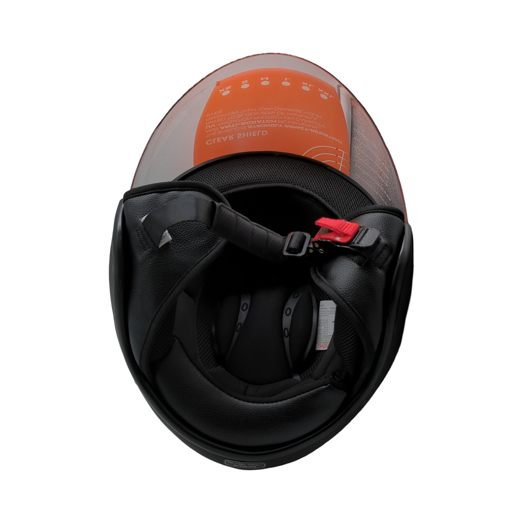 VEVOR Motorradhelm Motocross-Helm 3/4 Gesicht ABS Bluetooth-Kommunikation Wechselglas DOT Größe L