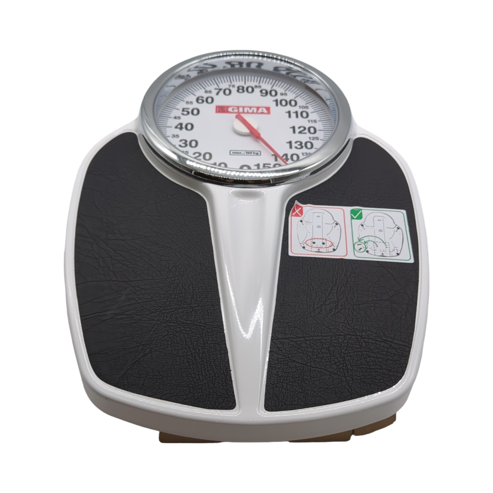 GIMA 27239 Big Deal Mechanische Waage Design klassisch mit großem Zifferblatt