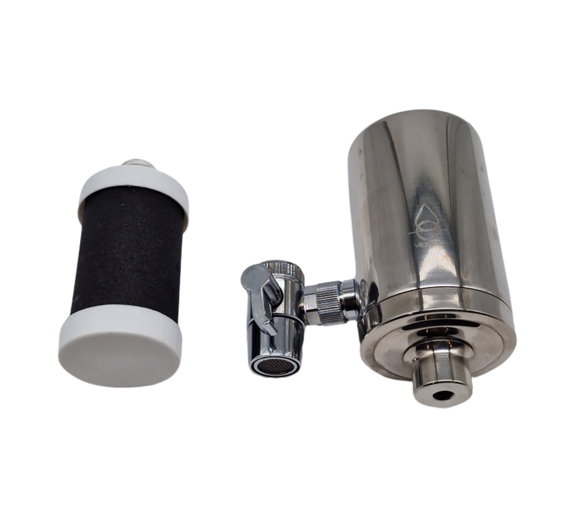 VILTARO Wasserfilter Wasserhahn – Trinkwasserfilter mit Aktivkohlefilter, Filter Wasserhahn inkl. Filterkartusche – BPA frei, Edelstahl, einfache ...