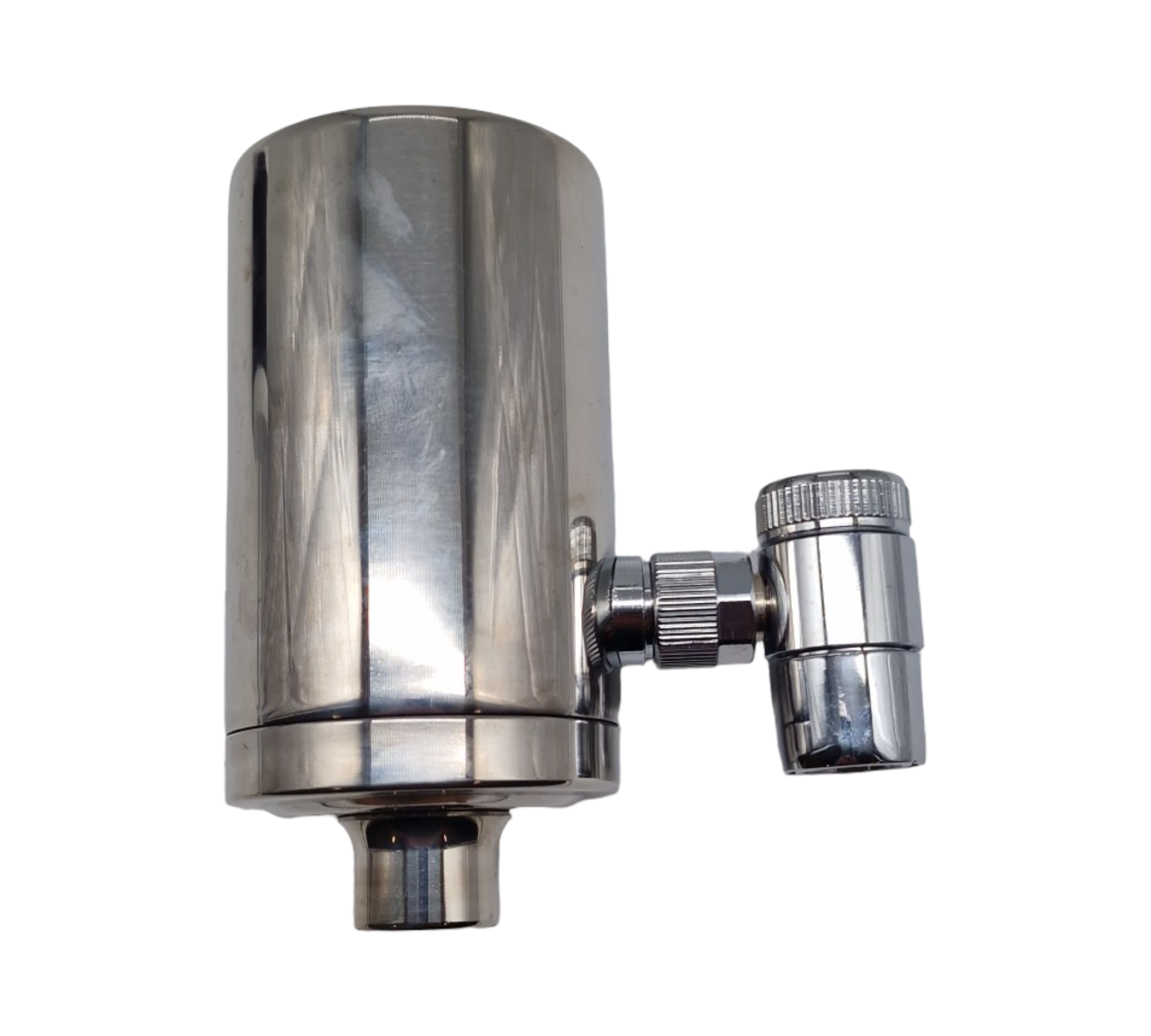 VILTARO Wasserfilter Wasserhahn – Trinkwasserfilter mit Aktivkohlefilter, Filter Wasserhahn inkl. Filterkartusche – BPA frei, Edelstahl, einfache ...