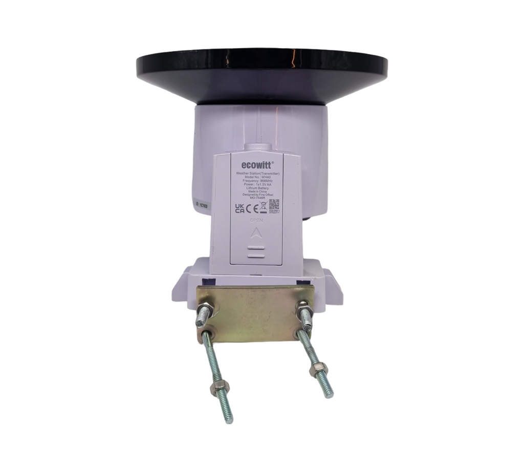 ECOWITT Regenmesser Sensor kabellos selbstentleerender Regensammler Outdoor Zubehör Hausgarten Farm