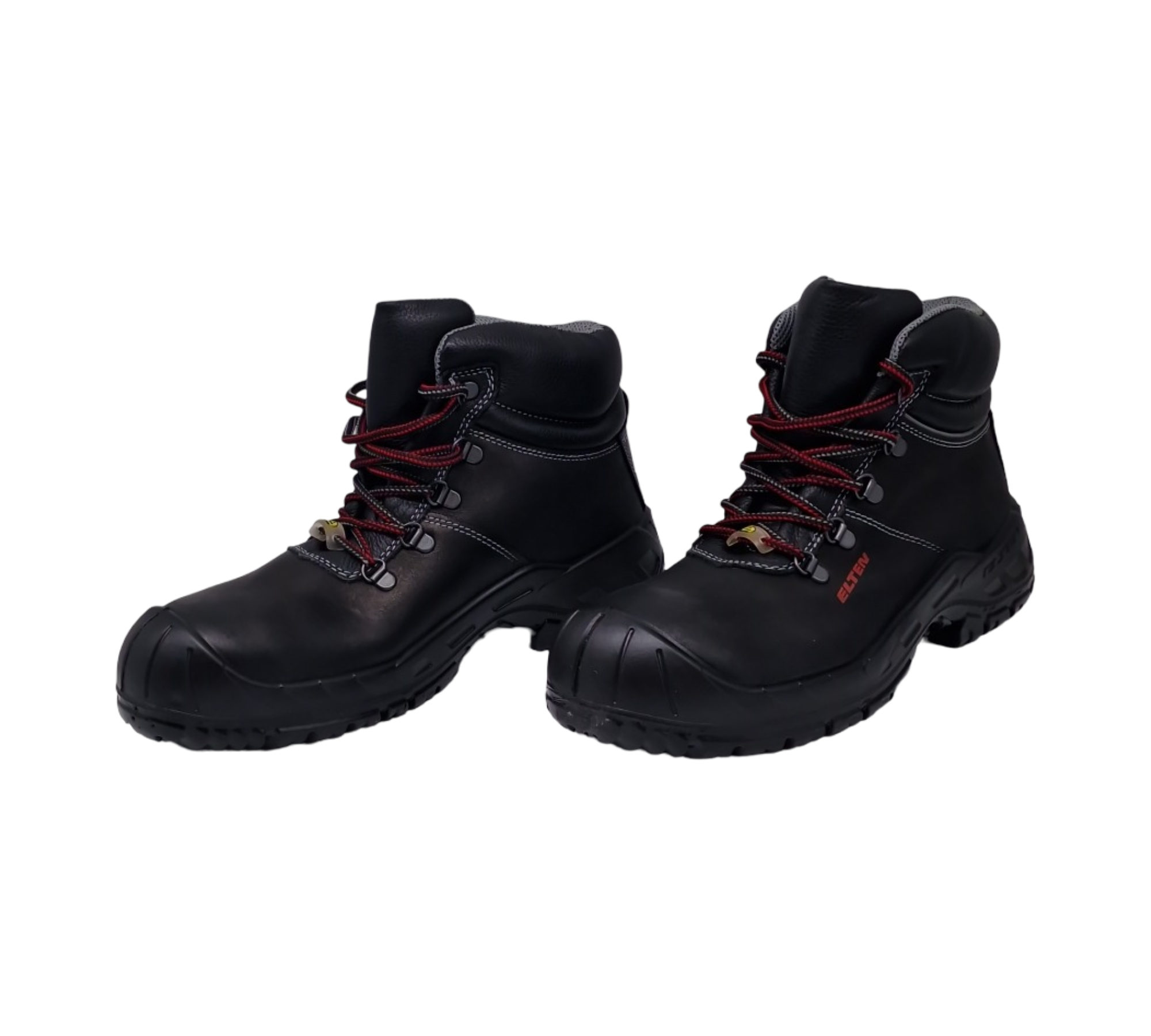 ELTEN RENZO Sicherheitsschuhe Mid S3 ESD leicht Stahlkappe Leder atmungsaktives Textil Damen Herren