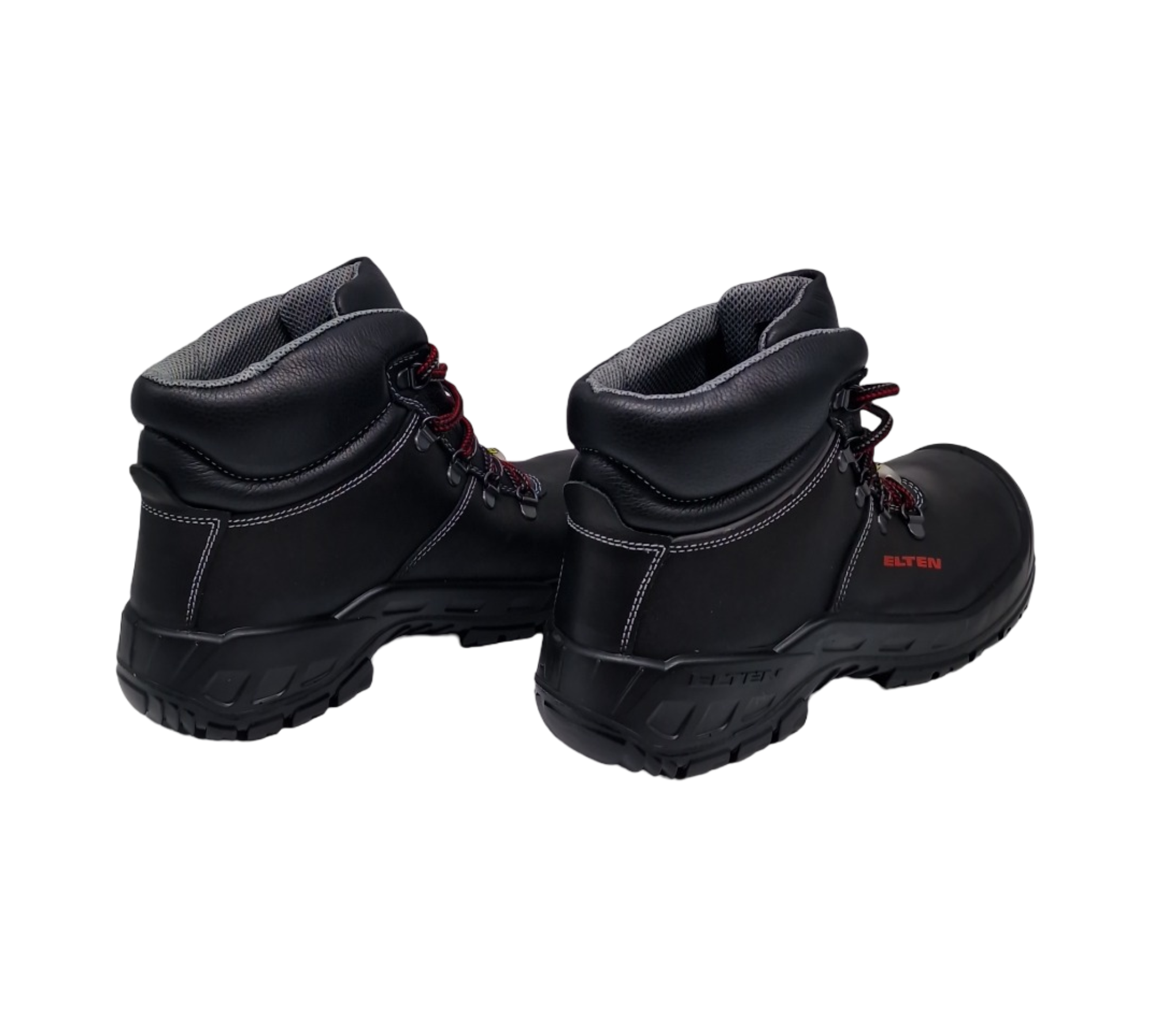 ELTEN RENZO Sicherheitsschuhe Mid S3 ESD leicht Stahlkappe Leder atmungsaktives Textil Damen Herren