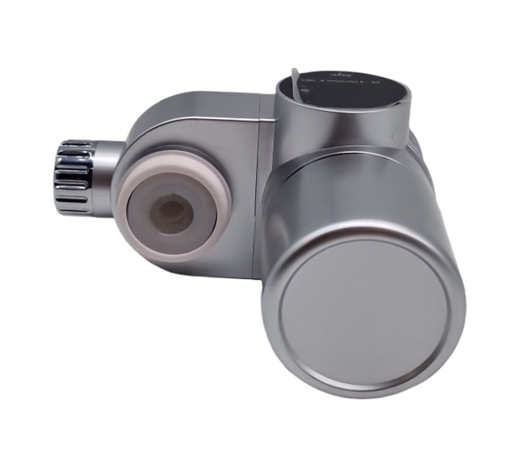 Wothfav Wasserfilter Wasserhahn Aktivkohle UV-Sterilisation LED-Anzeige mit 2 Filtern für Chlor und Schwermetalle