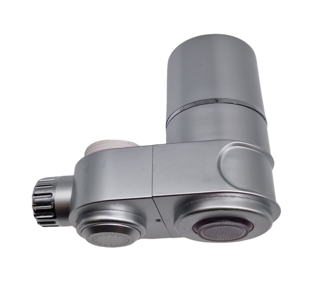 Wothfav Wasserfilter Wasserhahn Aktivkohle UV-Sterilisation LED-Anzeige mit 2 Filtern für Chlor und Schwermetalle