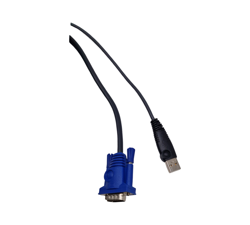 ATEN KA7570 KVM Adapterkabel USB VGA zu Cat5e/6 schwarz