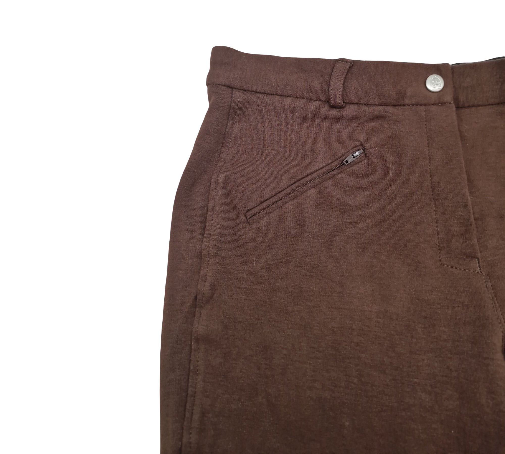 PFIFF Damen Reithose Vollbesatz braun schwarz Größe 40